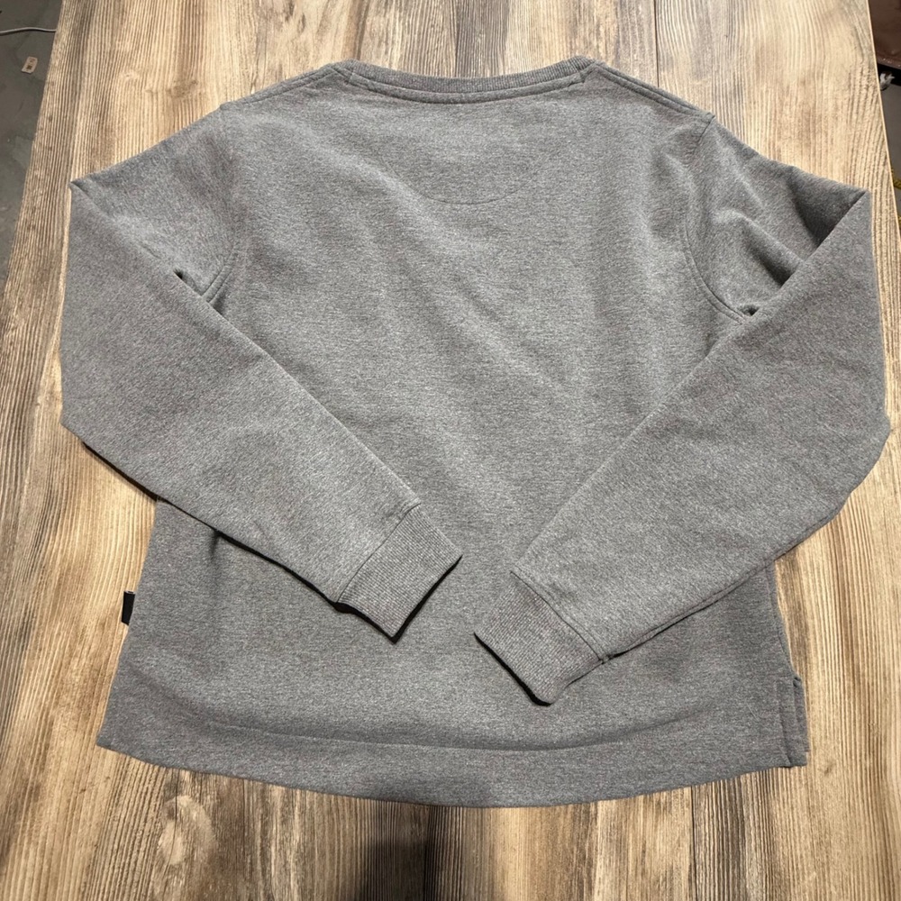 Patagonia Uprisal Crew Sweatshirt Gray Mountain Graphic Gorpcore - Picture 3 of 6